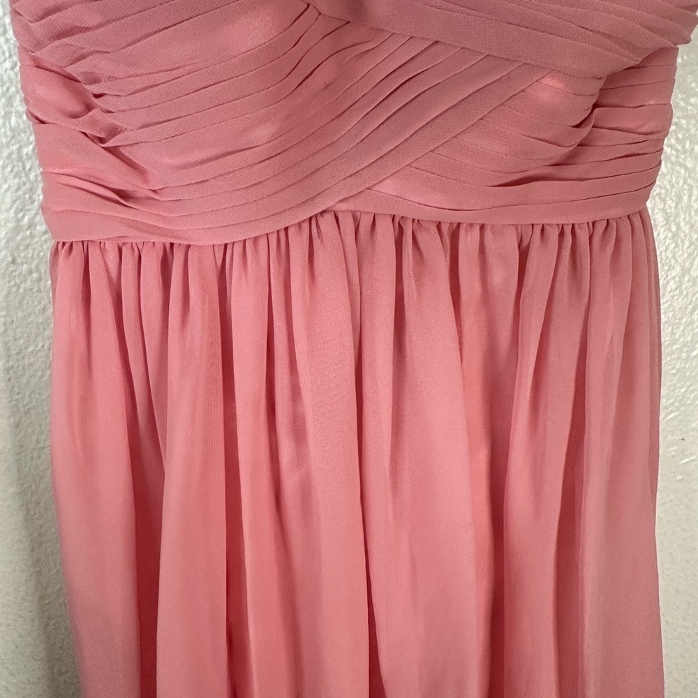 Bridesmaid Wedding Formal Strapless Gown large - Picture 5 of 7